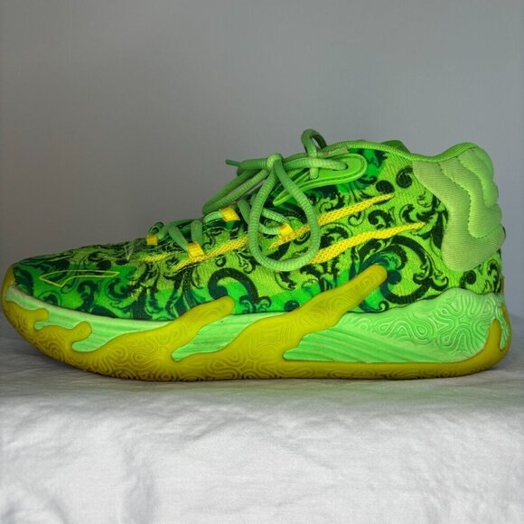 PUMA LaFrancé x MB.03 FOREVER.RARE Size 8.5 Lace up Green - Picture 4 of 16